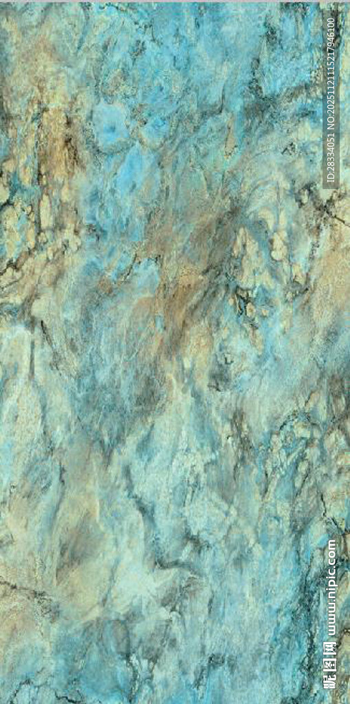 蓝绿色玛瑙大理石石纹