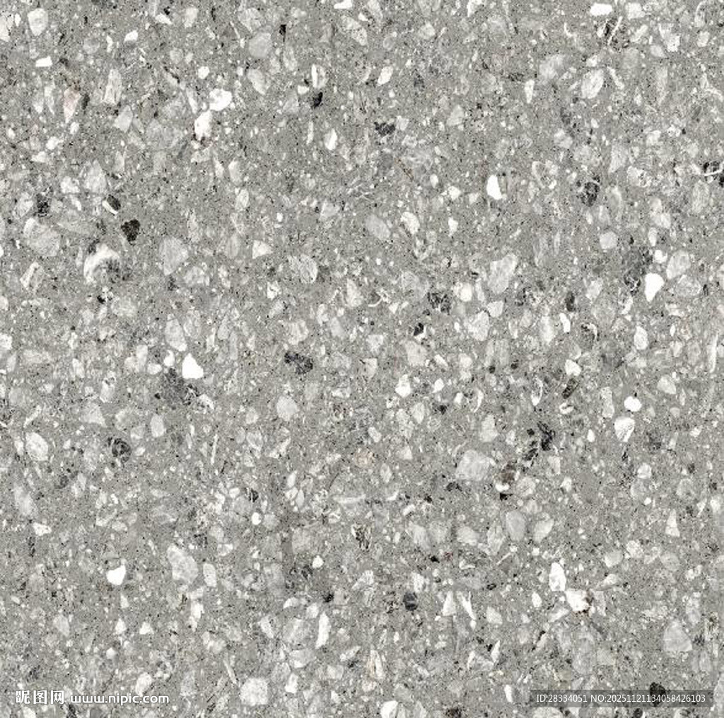 浅灰色水磨石大理石