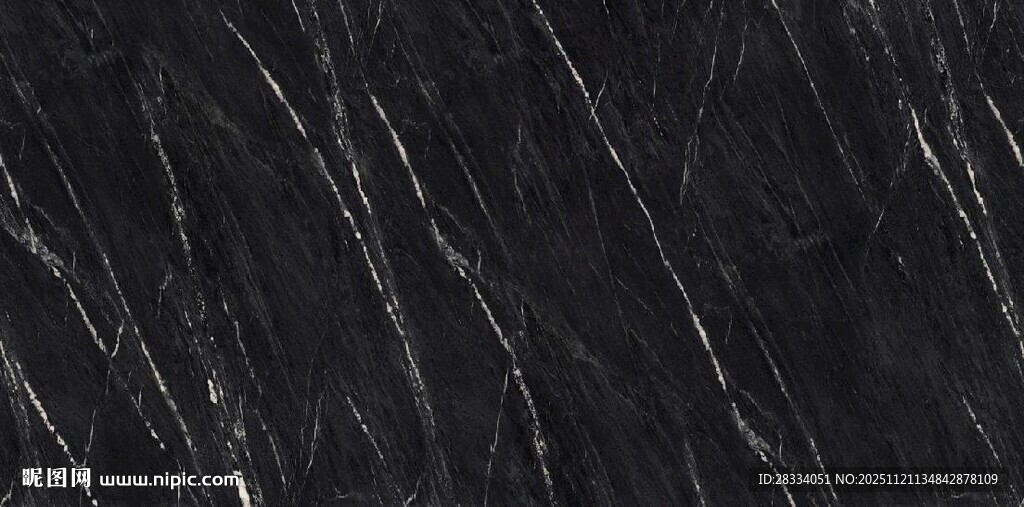 黑色银白龙大理石石纹