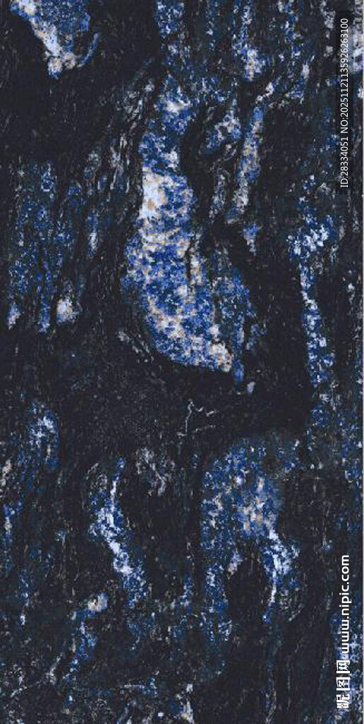 深蓝色大理石石纹