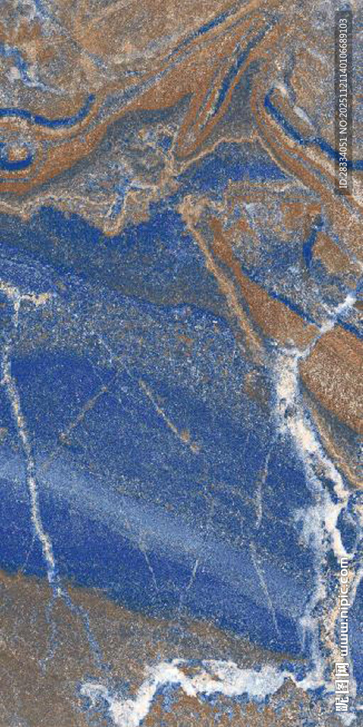 蓝色大理石石纹