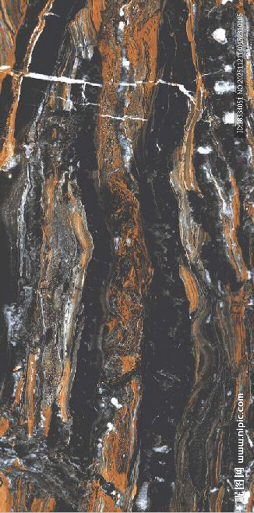 红褐色大理石石纹