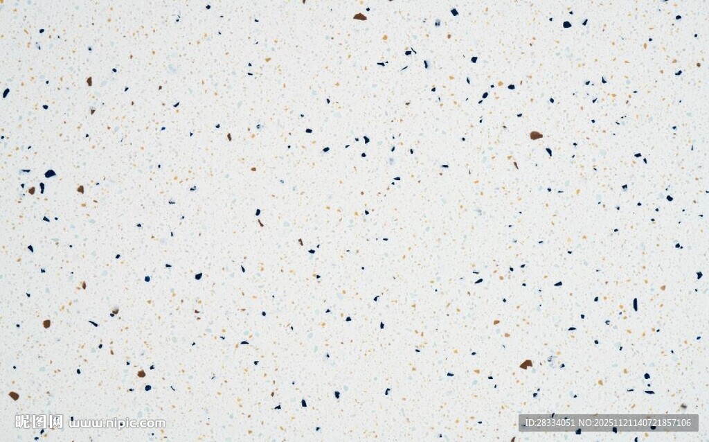 白色碎石水磨石大理石