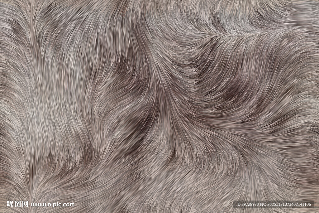 浅灰色毛绒纹理特写