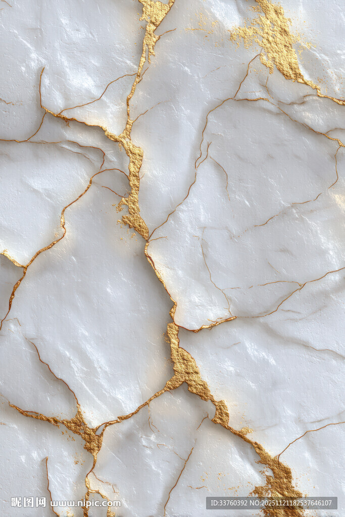 奢华金纹大理石