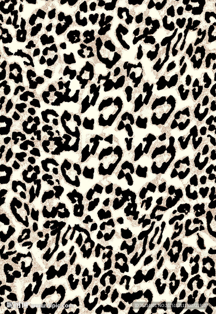 豹纹图案布料纹理