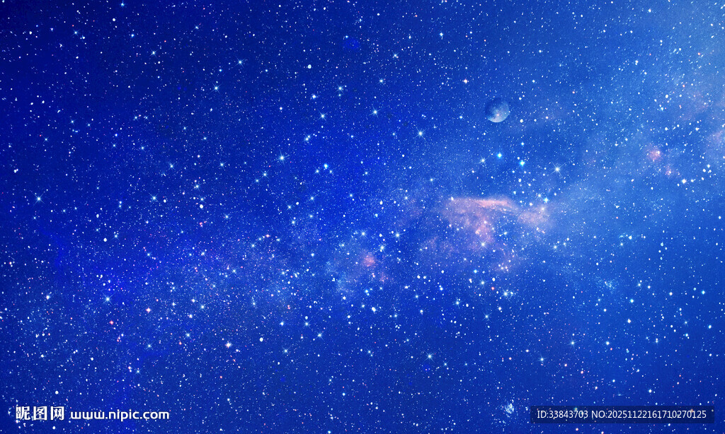 蓝色星空软膜天花灯箱