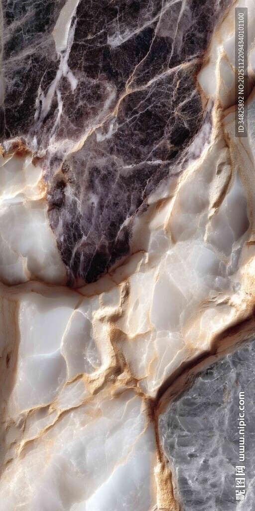 奢华大理石纹理特写