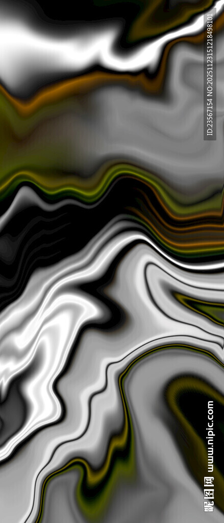 抽象波浪纹理艺术图案