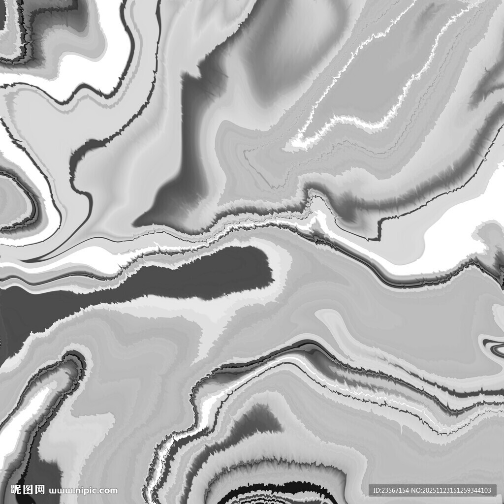 黑白抽象纹理图案