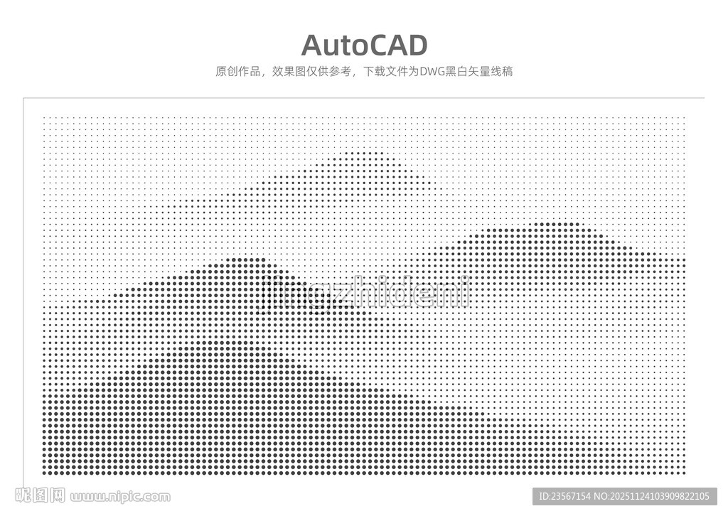 水墨风格山峦景观图