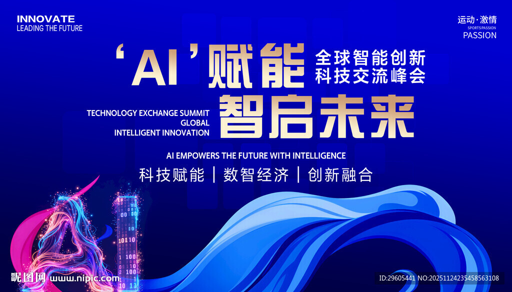 AI 人工智能展板