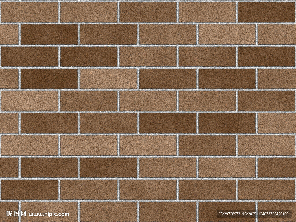 棕色砖墙纹理图案