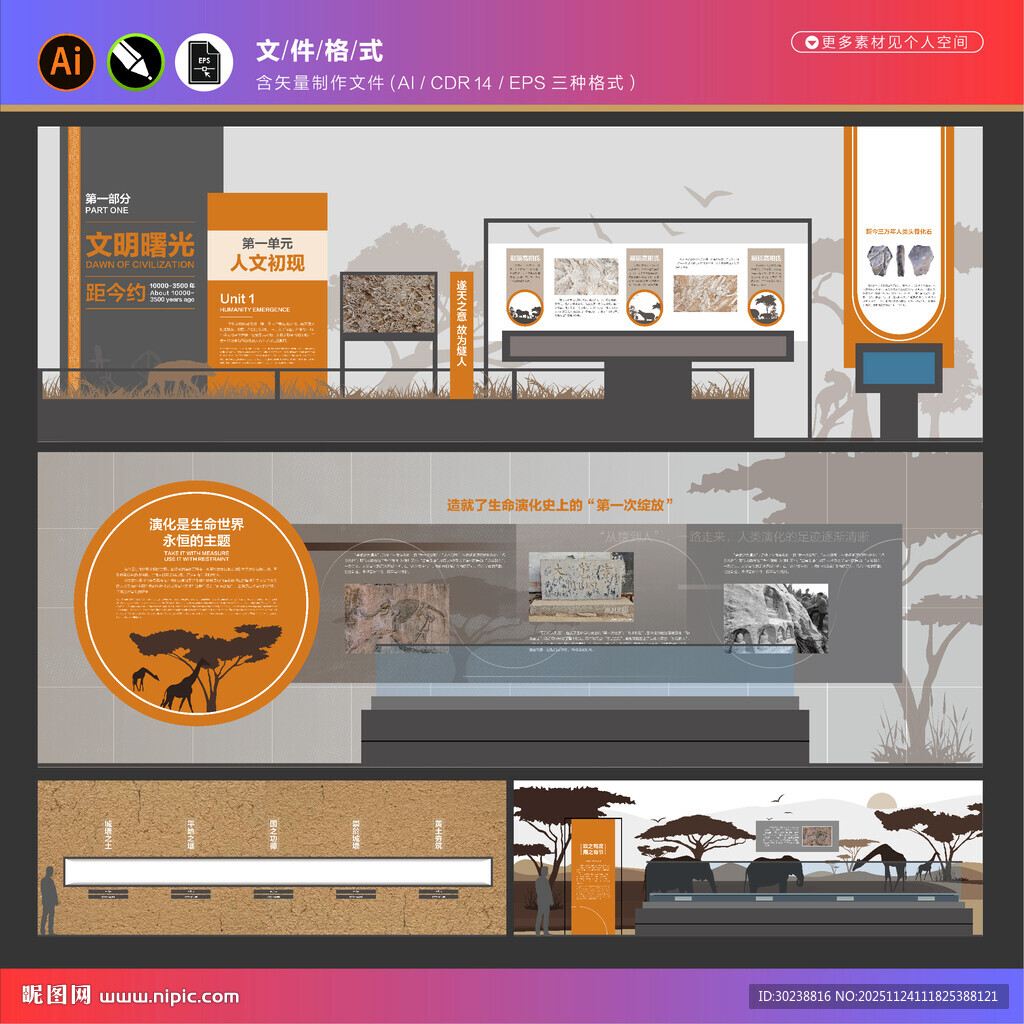 自然博物馆展厅