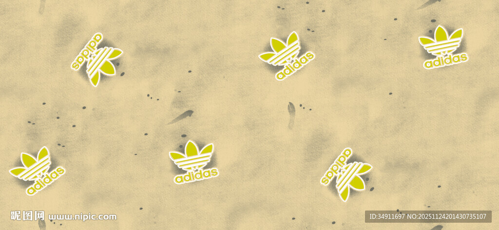 简约花朵图案背景纹理