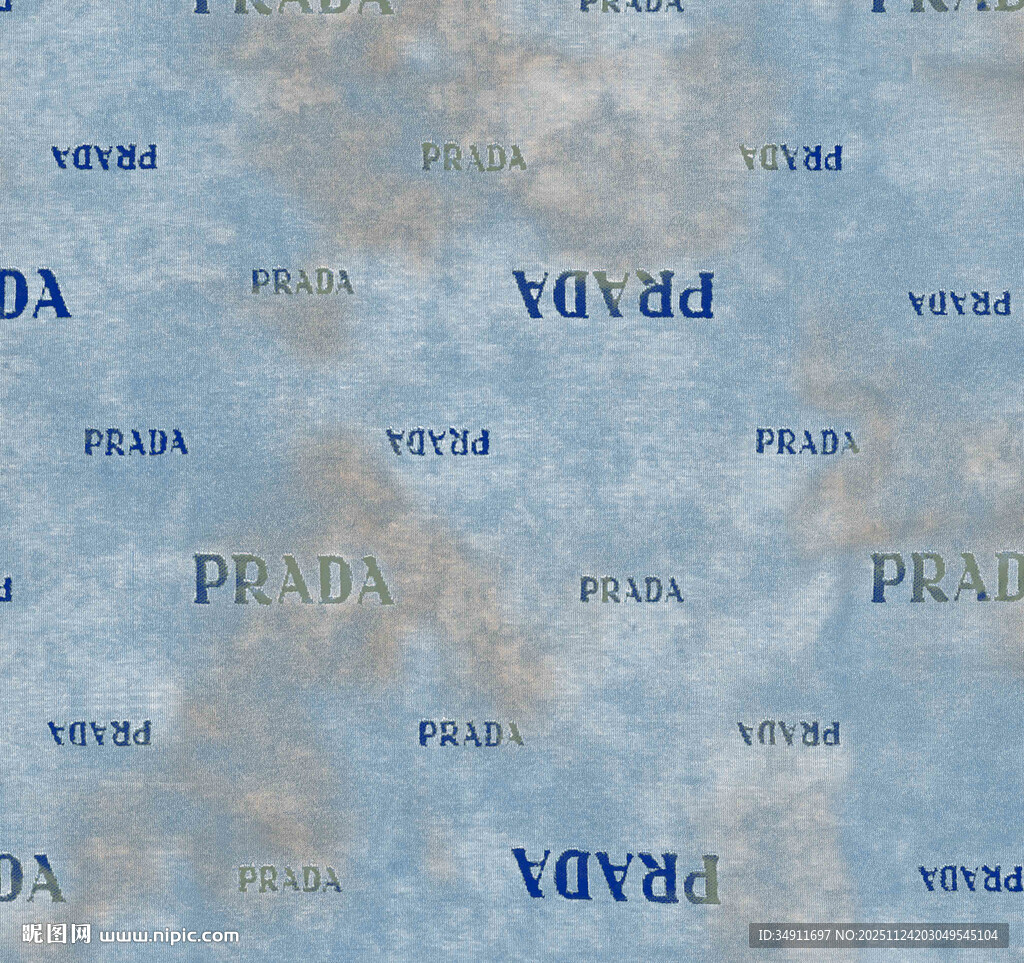 蓝色底纹品牌文字图案背景