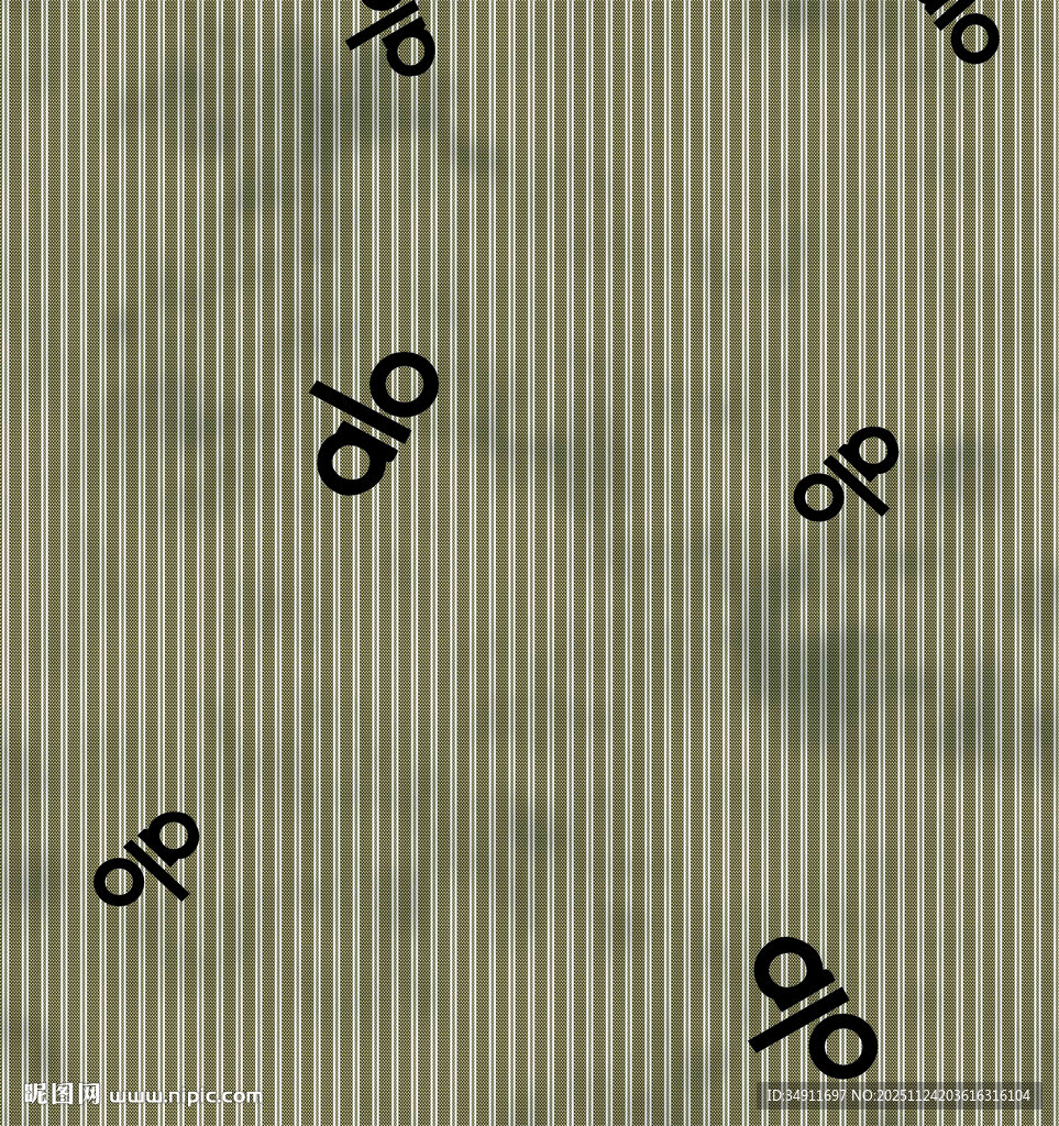 条纹背景上的黑色百分号图案