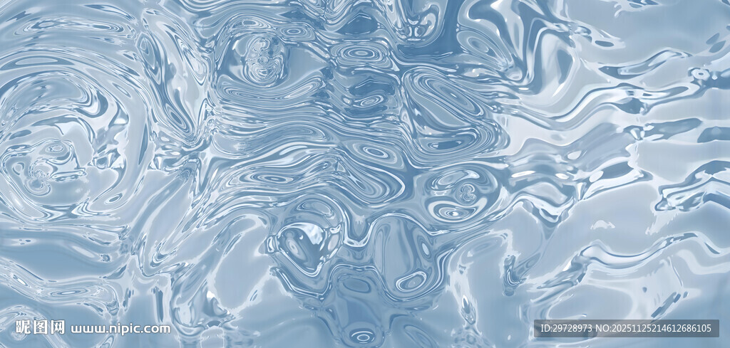 浅蓝色水波纹
