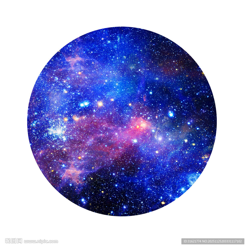 圆形星空图