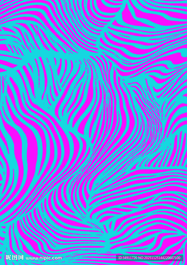 梦幻渐变流体纹理图案