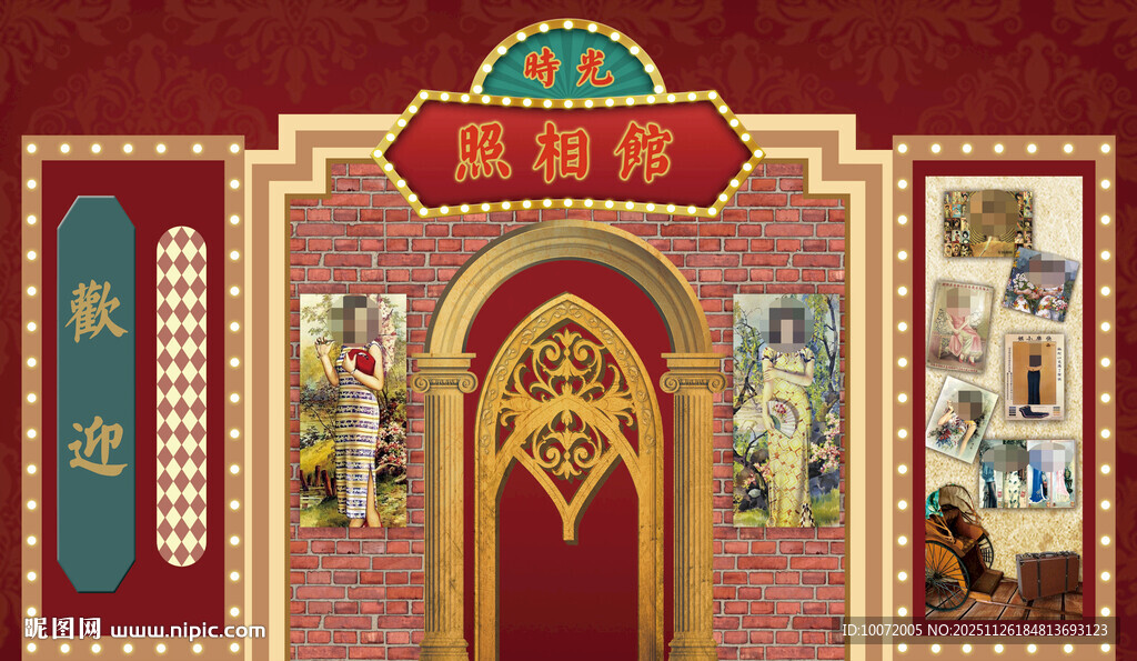 港风复古 民国风婚礼 旧上海