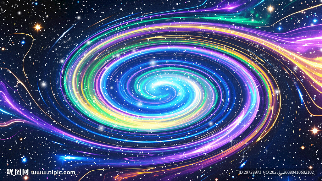 梦幻炫彩宇宙星空漩涡