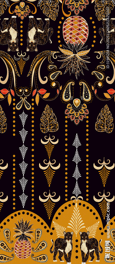 菠萝 豹子 腰果