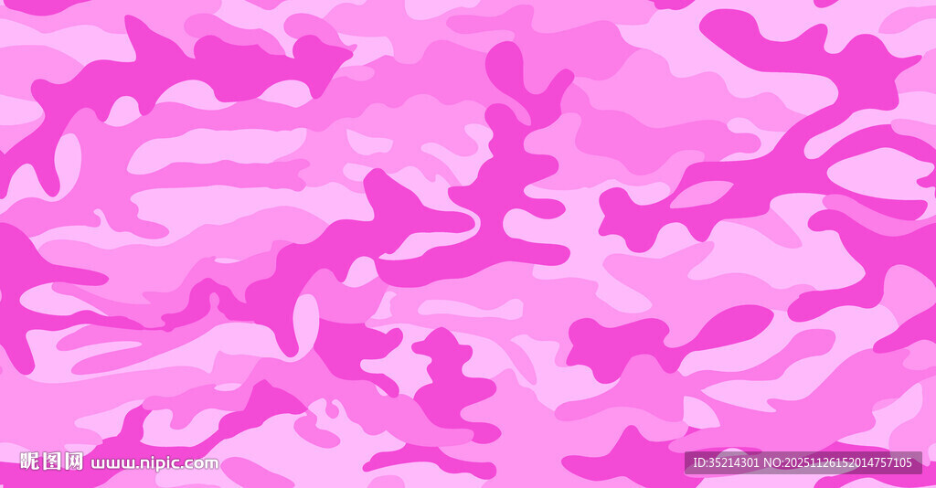 粉色迷彩图案纹理