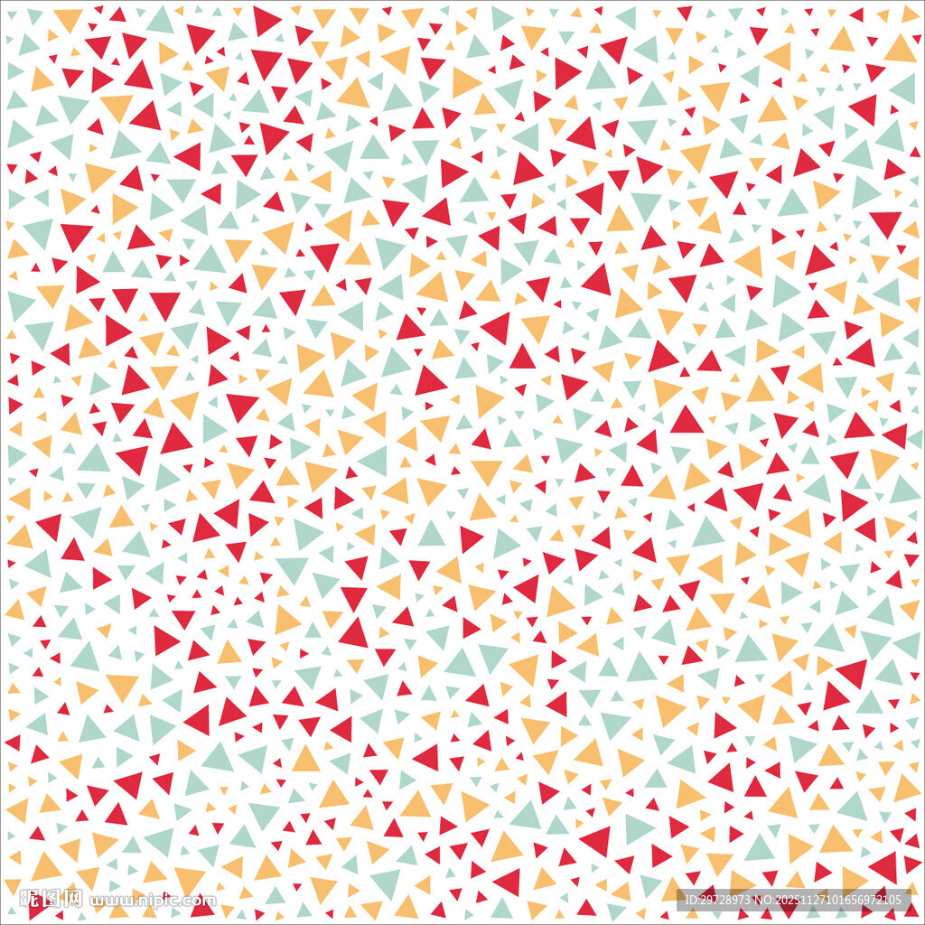 多彩心形图案背景