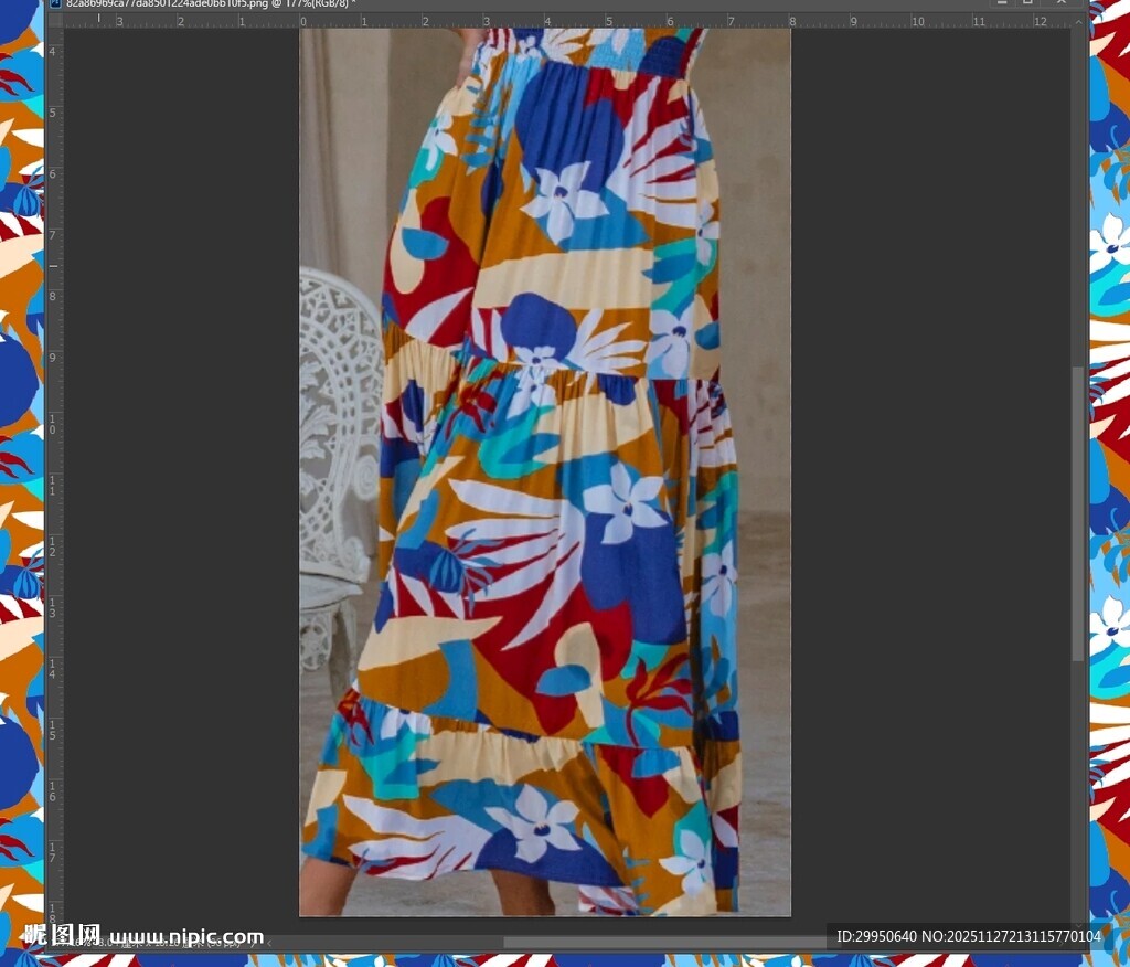 矢量花热带大花