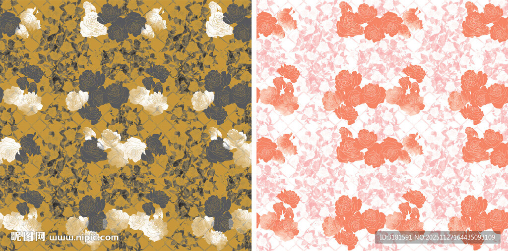 多彩图案纹理视觉盛宴