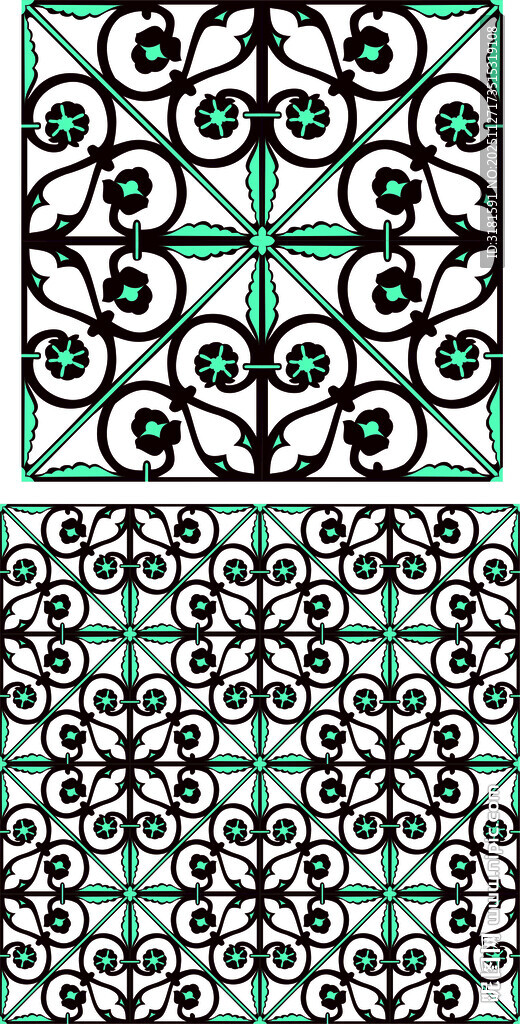 几何花纹图案设计