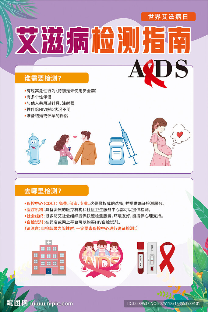 艾滋病检测指南