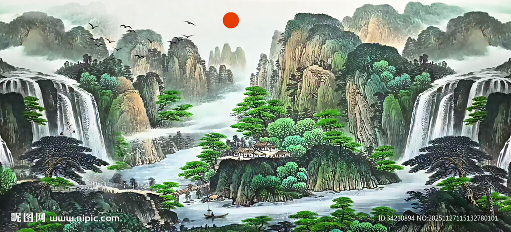 山水画