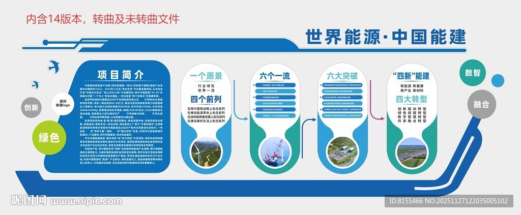 中国能建文化墙