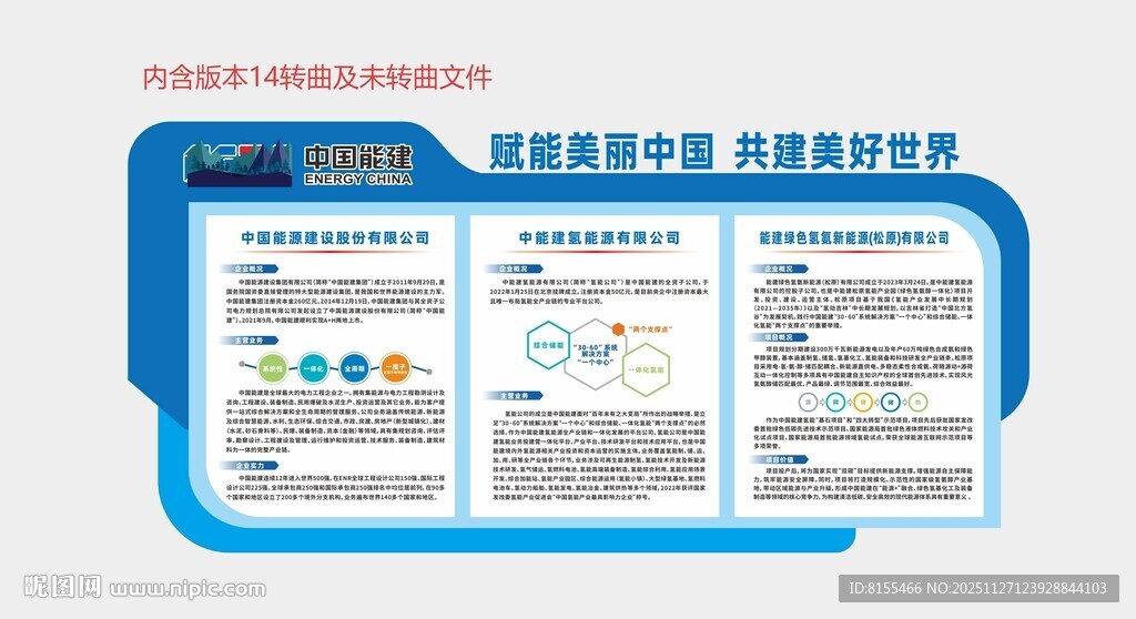 中国能建文化墙