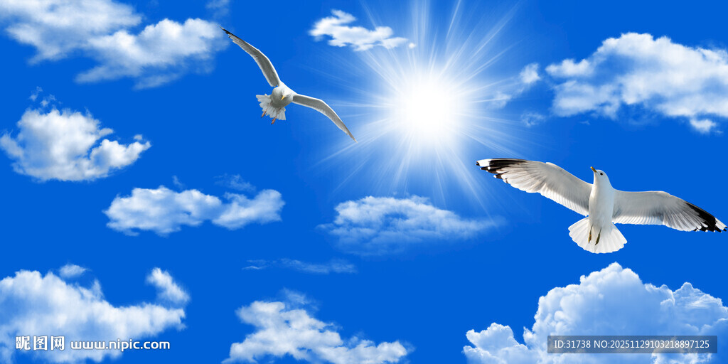 蓝天白云天花软膜吊顶