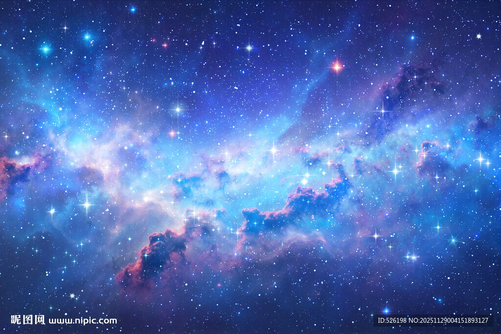 梦幻璀璨的浩瀚星空