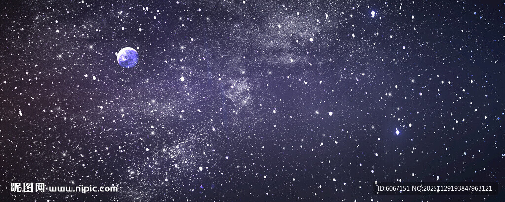 灰色星空灯箱背景图