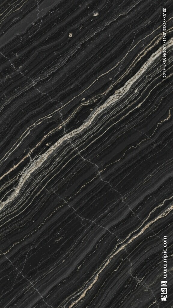 黑色大理石纹理图案