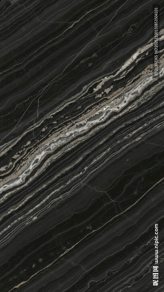 黑色大理石纹理图案