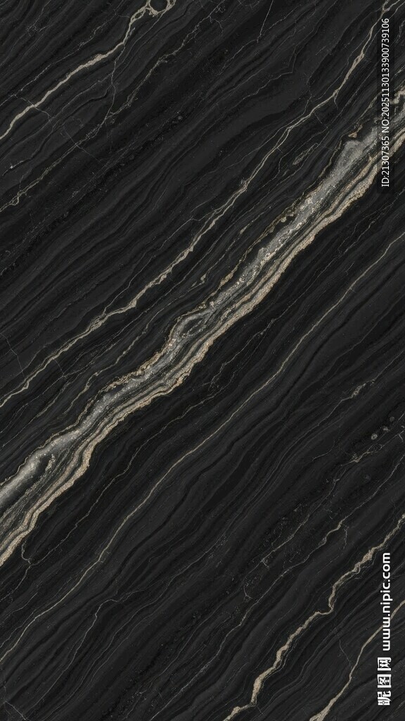 黑色纹理大理石