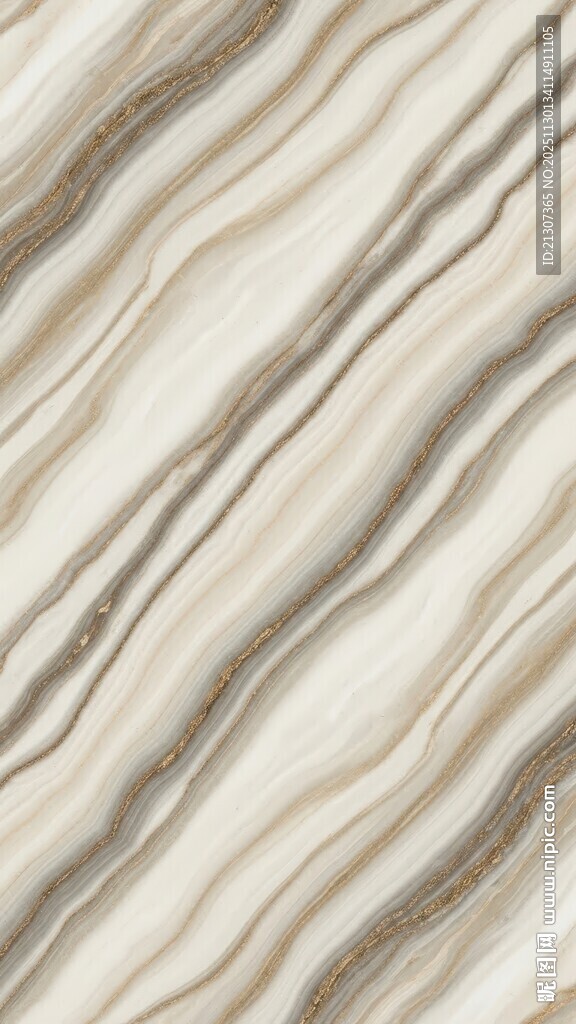 米白条纹大理石纹理