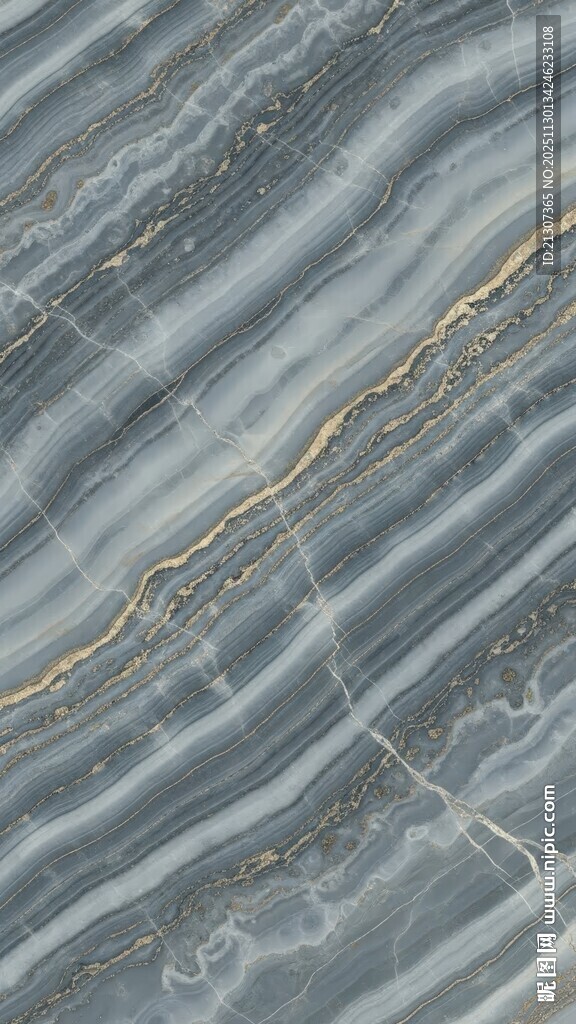 灰蓝大理石纹理特写