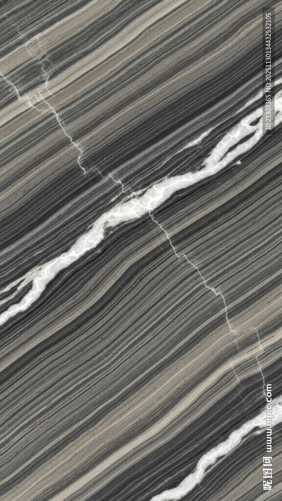 灰黑条纹大理石纹理