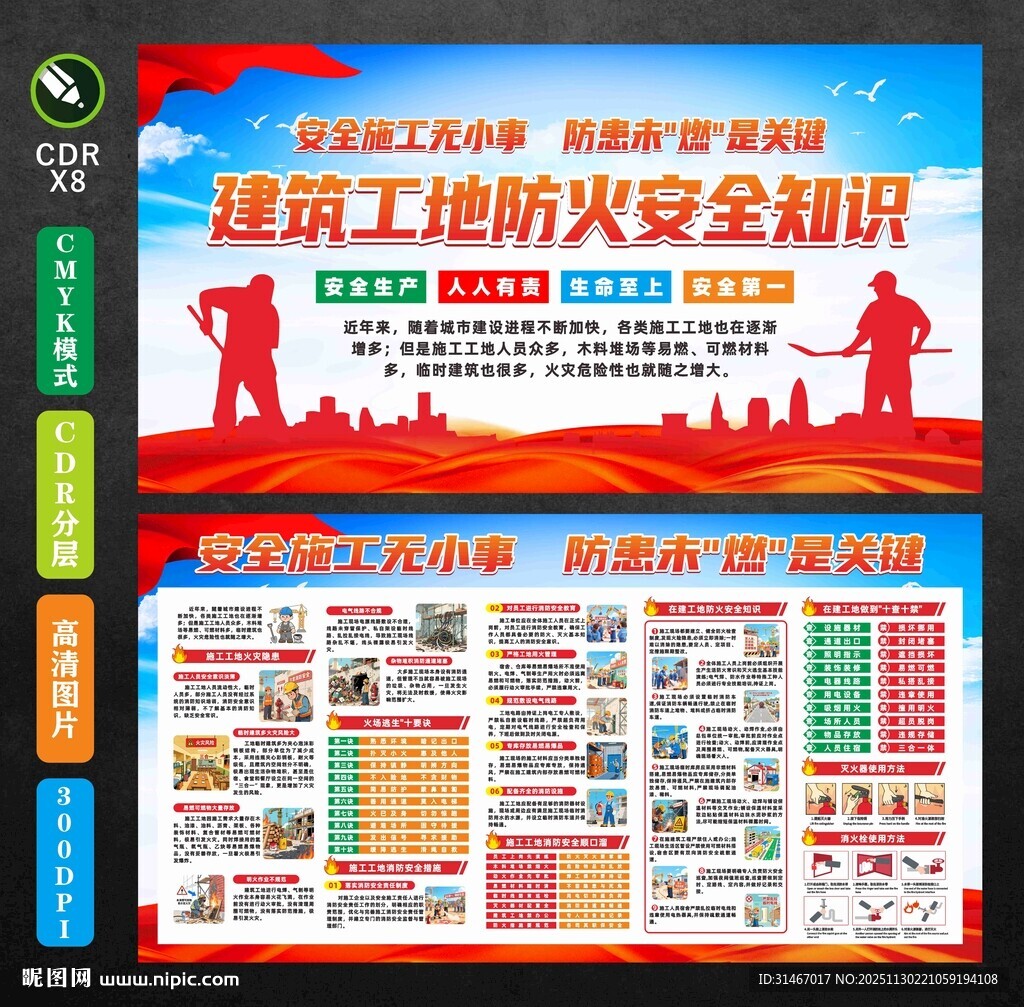 建筑工地防火安全知识