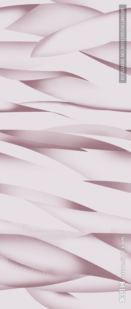 淡粉色褶皱纹理布料