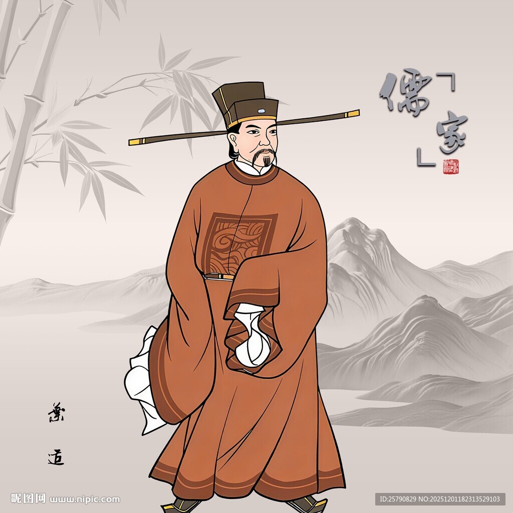 宋代官员古风形象叶适