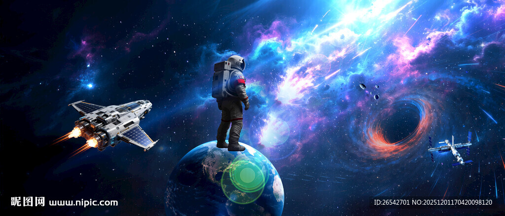 宇宙星球宇航员