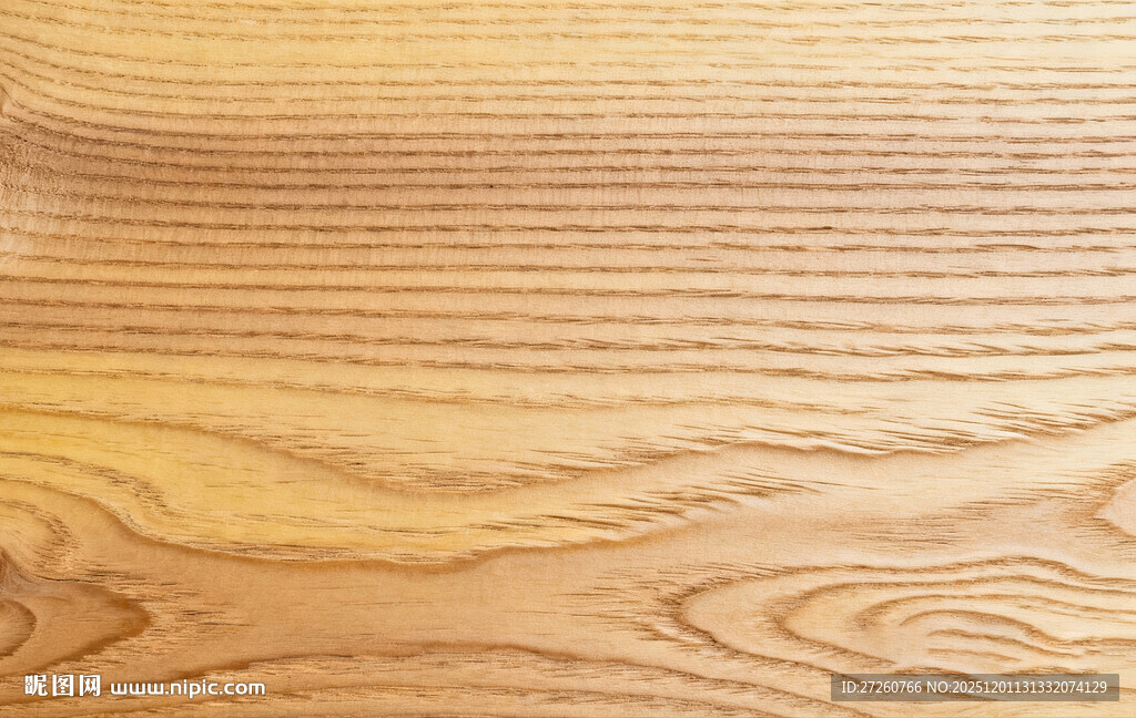 木纹纹理的浅色木质表面